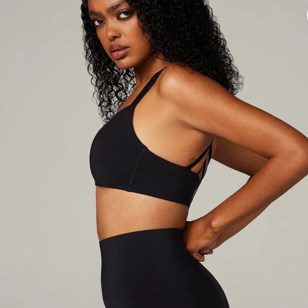 Savage X Fenty Black Caviar Three Piece Workout Set Bundle